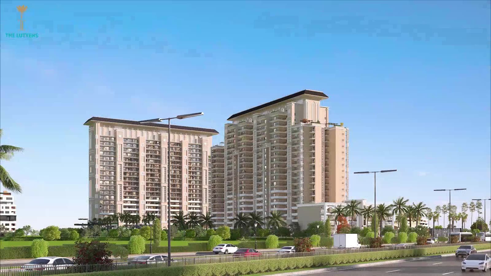 The Lutyens by MDB Group - luxury twin towers on Airport Road, Mohali